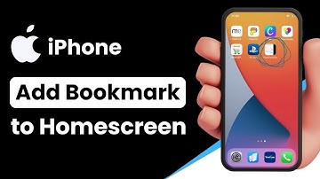 How to Add Bookmark to Home Screen iPhone !