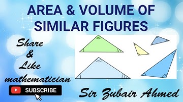 Area & Volume of Similar Figures | Part 1 | Book 3 | 7th Edition | Chapter 12 | Exercise 12 - A