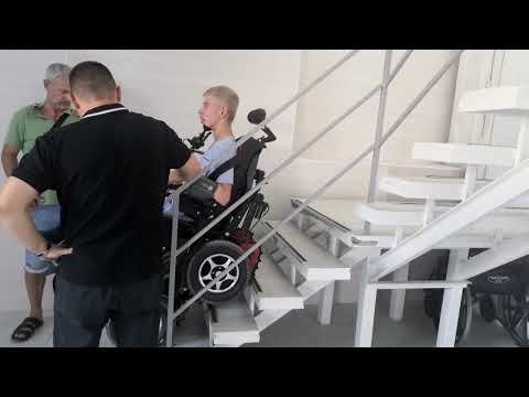 Егор Лосев получил свой вездеход ступенькоход Caterwil GTS 4WD