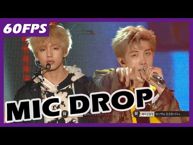 60FPS 1080P | BTS - Mic Drop, 방탄소년단 - Mic Drop @MBC