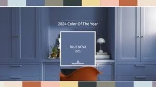Blue Nova 825 Benjamin Moore 2024 Color Of The Year