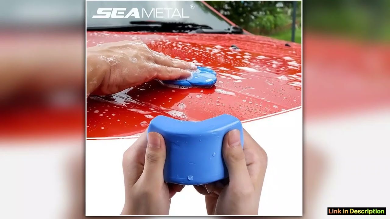 SEAMETAL Car Cleaning Clay Bar Auto Detailing Cleaner Car Magic Clay Bar Fine Medium King Grade Hea