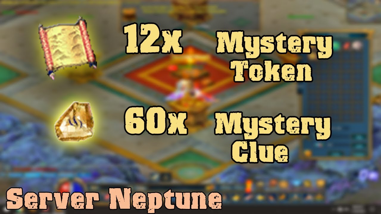 Conquer Online Trying 12 Mystery Token 60x Mystery Clue This Time 