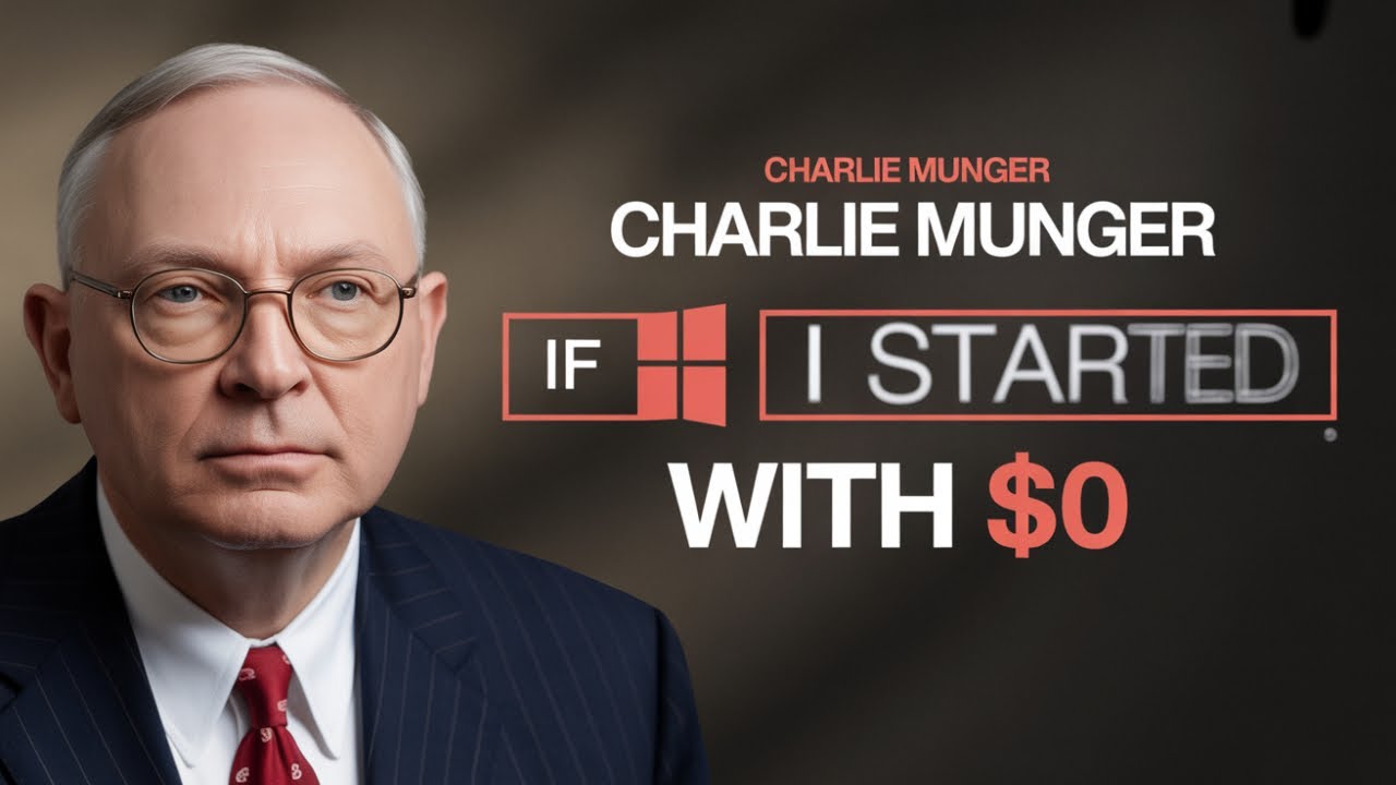 Charlie Munger If I Started 2026 With $0, Here's My Exact Plan