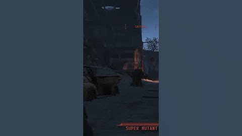 I got bad aim in VATS too! #gaming #fallout #fallout4 #fallout4modded #shorts