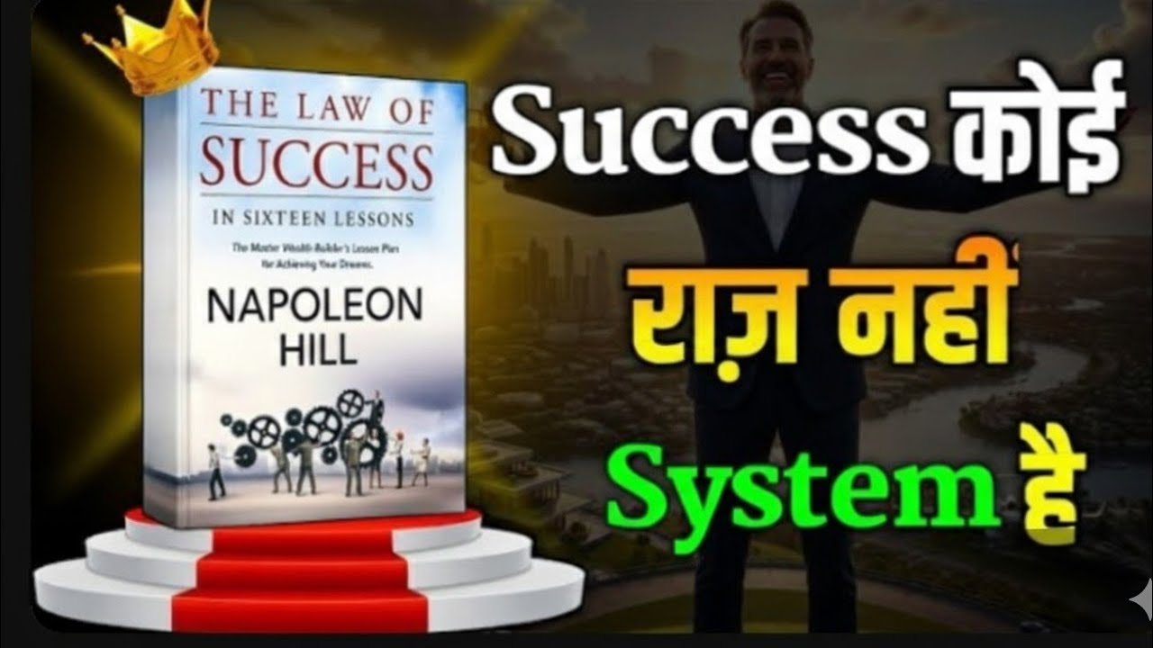 Napoleon Hill की Law of Success | Secrets जो जिंदगी बदल देंगे!