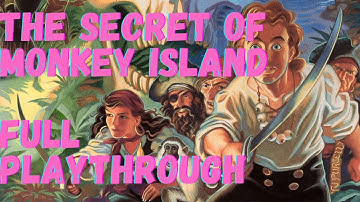 The Secret of Monkey Island Full Playthrough | No Commentary | VGA/AdLib/Voice Acting