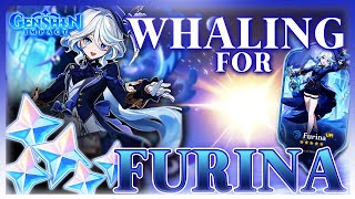 (350+ Pulls) Whaling For Furina | Genshin Impact