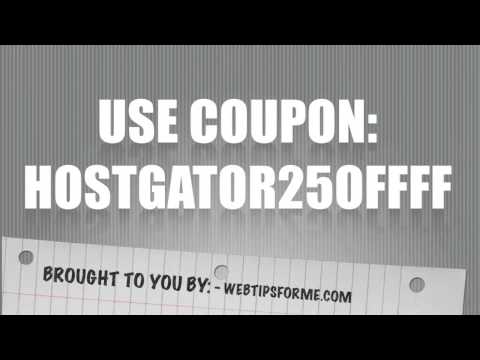 April 2013 Hostgator Web Hosting Coupons