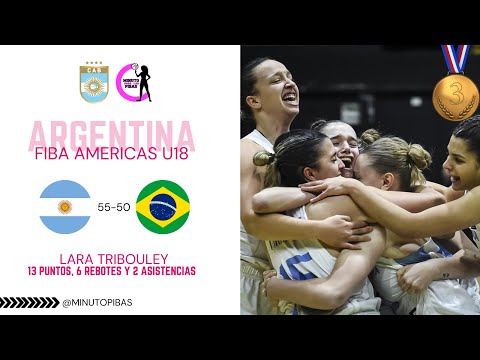 #FIBAAmericasU18 | 3er. puesto | Todos los puntos vs Brasil