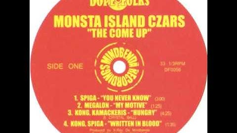 MONSTA ISLAND CZARS (MEGALON) "MY MOTIVE"