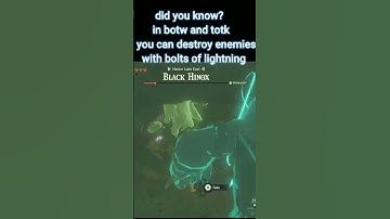 did you know that lightning could do this in zelda totk
