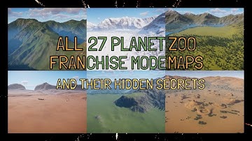An Overview of all 27 Planet Zoo maps for Franchise and Sandbox modes