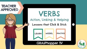 Verbs for Kids Linking Verbs vs Helping Verbs vs Action Verbs in English