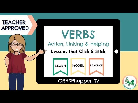 Verbs for Kids: Action, Linking & Helping Verbs