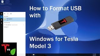 For my windows users, i will show you how to format a usb memory stick
your tesla model 3 so could play music plus use the dash cam and
sentry mode f...