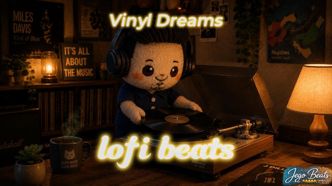 Vinyl Dreams 📀 | Nostalgic LoFi Beats for Late Nights - YouTube