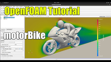 ✅ #OpenFOAM Tutorial | motorBike (simpleFoam)