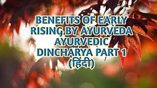 SUBAH JALDI UTHE (प्रातःऊत्थान)HONGE YE FAYDE..DINCHARYA PART 1(IN HINDI)BY AYURVEDA, WAKE UP EARLY screenshot 5