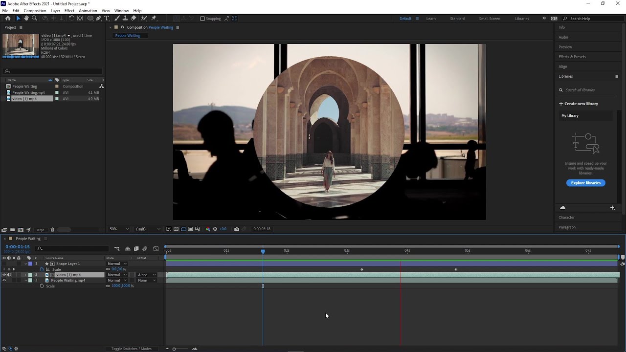 How to Create and Export Transitions in After Effects - YouTube