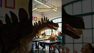 Stegosaurus Eats Lemon