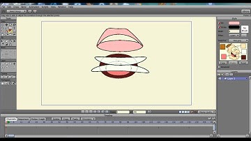 Switch Layer Tutorial (Anime Studio Pro6) Part1:  Drawing the Mouth