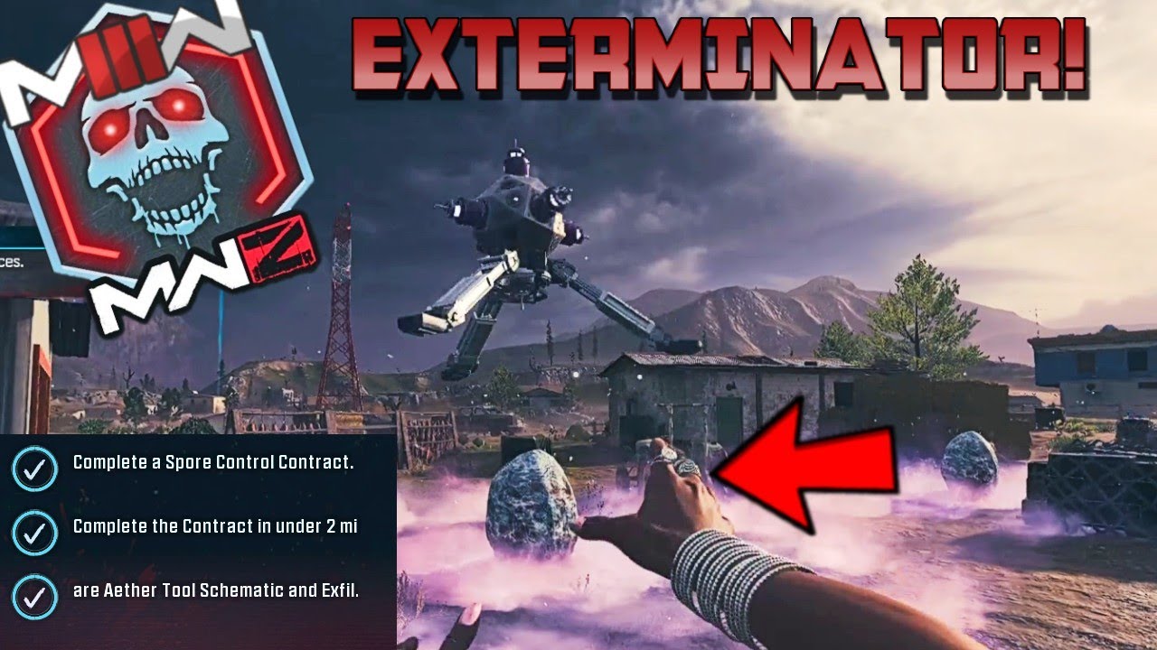 MWZ "EXTERMINATOR" COMPLETE A SPORE CONTRACT IN UNDER 2 MINUTES AND 30