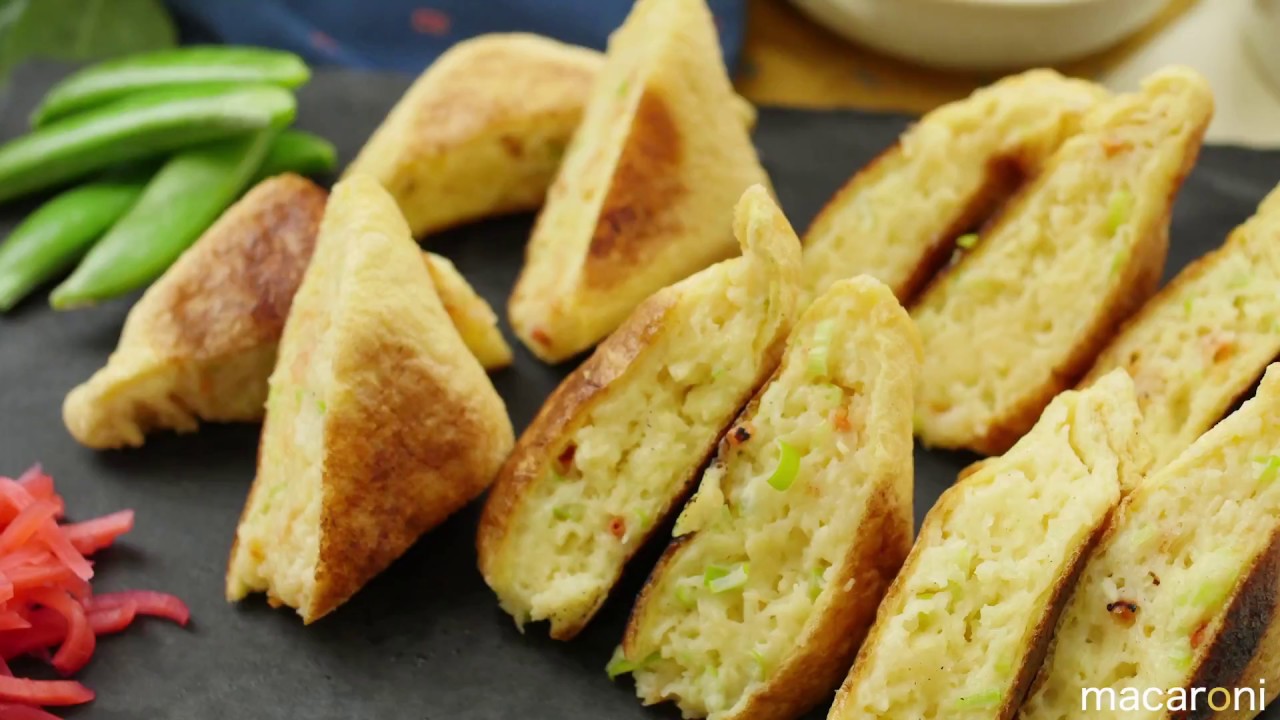 和風出汁でほっこり 長芋ふわふわ きつね焼き のレシピ 作り方 Youtube