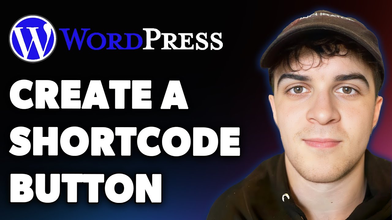 How to Create a Shortcode Button in Wordpress (Full 2025 Guide) - YouTube