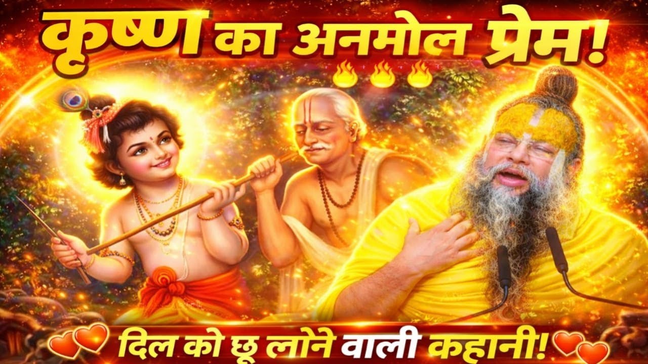 कृष्ण का अनमोल प्रेम दिल को छू लेने वाली कथा।