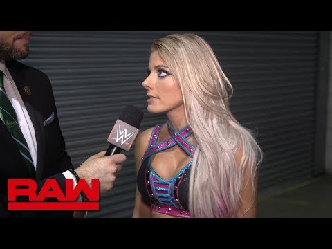 Alexa Bliss says she deserves to win Money in the Bank: Raw Exclusive. May 14, 2018