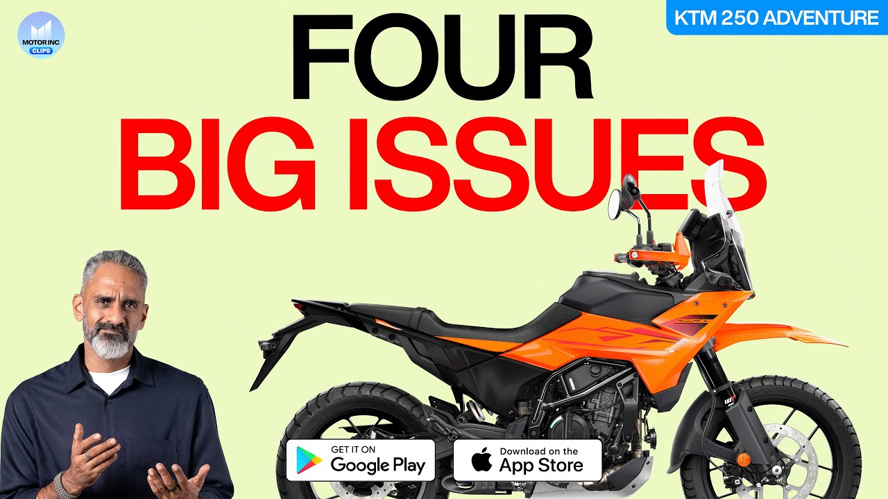 KTM 250 Adventure's four big issues | 
