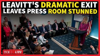 Karoline Leavitt ABRUPTLY Ends Presser, Refuses To Take Questions, Leaves Reporters Stunned