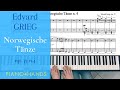 E Grieg Norwegian Dance Op 35 N 4 For Piano Four Hands Score mp3