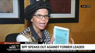 ⁣Botswana elections | BPF speaks out against former leader