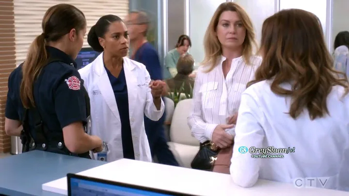 Grey's Anatomy 15x04 Meredith Talks about Her Date...