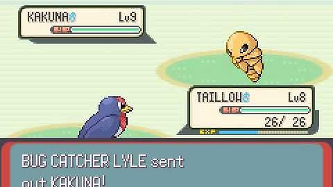 Pokemon Emerald - Hard Edition (beta 1.03) (GBA / Game Boy Advance) - Vizzed.com GamePlay (rom hack)