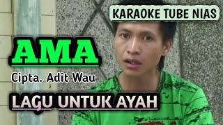 Karaoke Lagu Nias | Ama Rocky Duha | Lagu Pop Nias Lama Lirik Lengkap