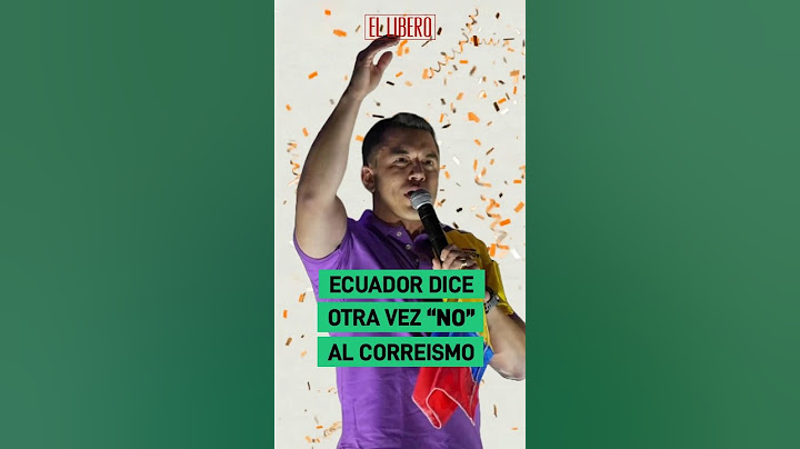 Contundente triunfo de Daniel Noboa en Ecuador #shorts