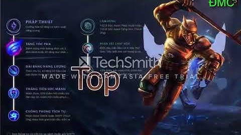 Bảng bổ trợ lee sin đi top mùa 8 năm 2024