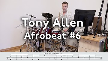 Tony Allen - Afrobeat Drums Groove #6