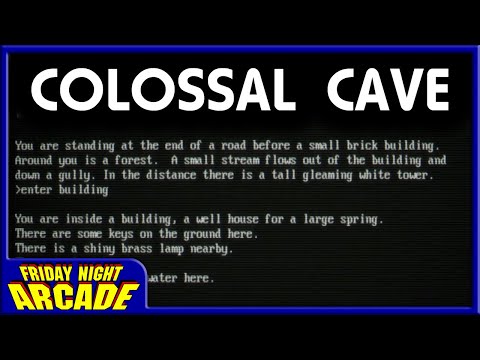 Colossal Cave Adventure - The Granddaddy of Text Adventures! | Friday Night Arcade