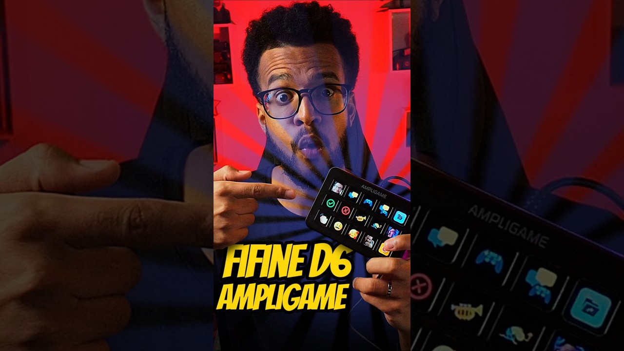 Você PRECISA desse Stream Deck! Review Fifine Ampligame D6