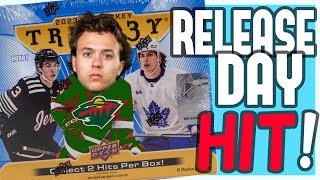 2023-24 Upper Deck Trilogy Hockey Hobby Box Break! Release Day Mojo!