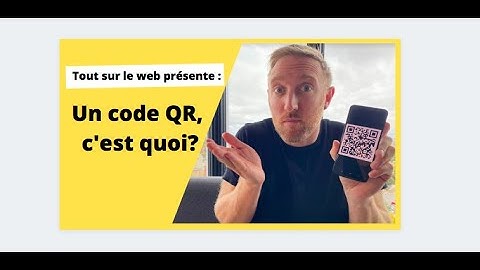 Un code QR, c