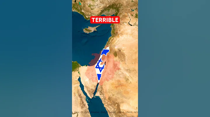 Why Israel’s Geography Is a Nightmare ?? 🔥🇮🇱 #shorts #israel #geography #maps #palestine #facts