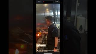 Grilling Steak At Tango Resto