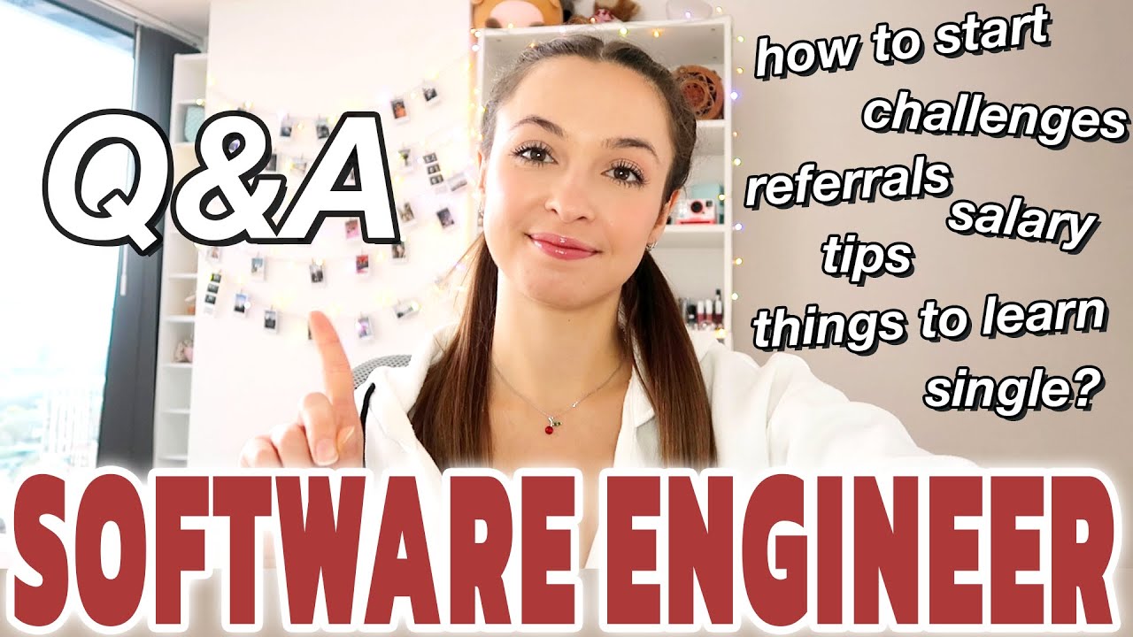 SOFTWARE ENGINEER Q&A | Answering Your Most Common Questions - YouTube