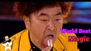 Crazy Magician Likes To Eat RAZOR BLADES! | Magician's Got Talent