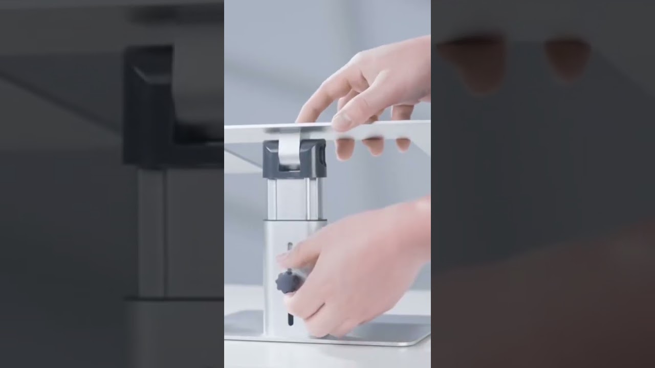 Laptop Stand for MacBook - Foldable Aluminum Vertical Notebook Support 🚀"